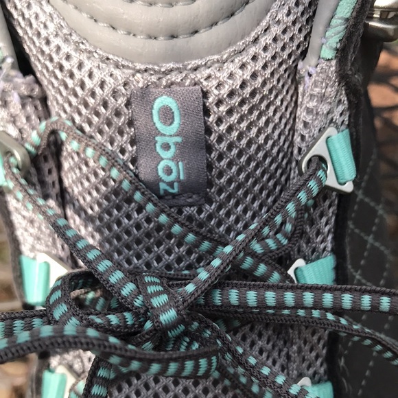 New - NWOT Oboz Women's Sapphire Low B-Dry Waterproof Hiking Shoes - Size US 7 - Picture 8 of 10